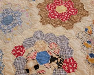 Handmade patterned quilts