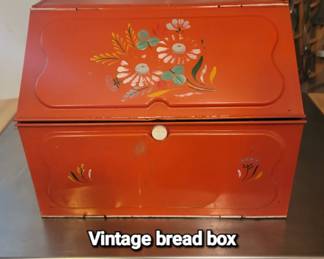 Vintage bread box