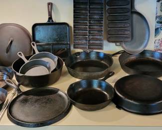 Cast Iron Pots and Pans