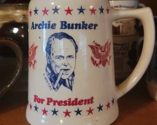 Vintage presidential mugs