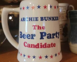 Vintage presidential mugs