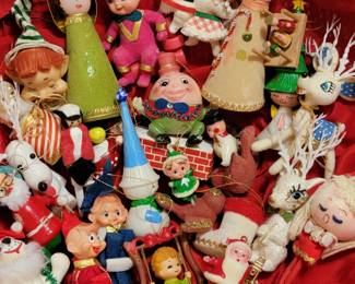 Vintage Christmas decor GALORE !!!!