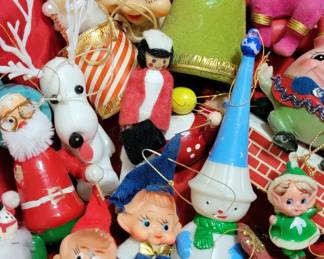 Vintage Christmas decor GALORE !!!!