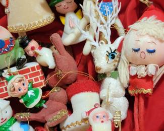 Vintage Christmas decor GALORE !!!!