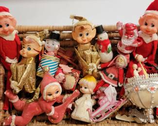 Vintage Christmas decor GALORE !!!!