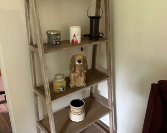 wood floor shelf