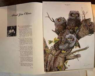 Jim Oliver wildlife print 