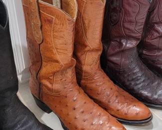 Custom cowboy boots (We will check exact size, but LARGE ~ appx 13/14