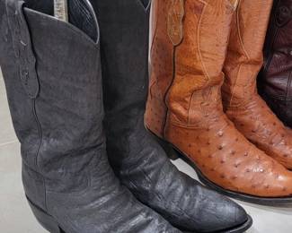 Custom cowboy boots (We will check exact size, but LARGE ~ appx 13/14