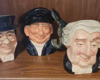 Royal Doulton Toby Mugs