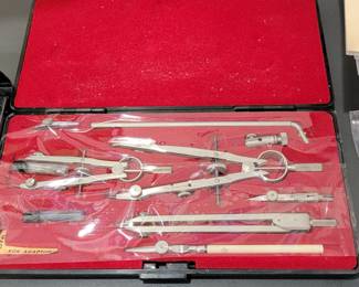 Vintage drafting sets