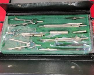 Vintage drafting sets