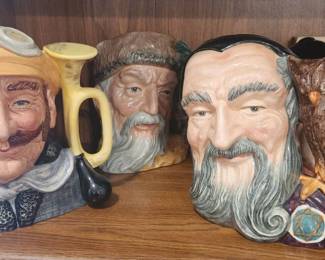 Royal Doulton Toby Mugs