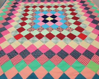 SEVERAL beautiful vintage, hand sewn QUILTS <3