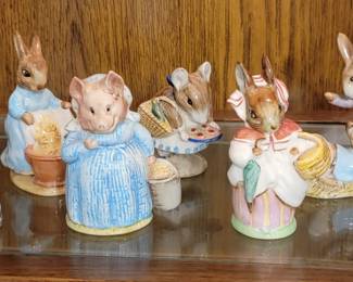 Beatrix Potter collectible figurines 