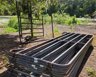 Round Horse Pen with Gate