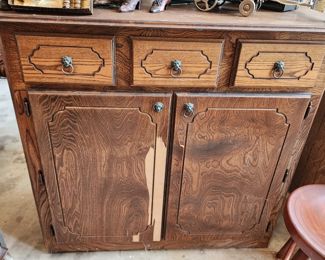 This is a cool project piece. Bar or Sideboard