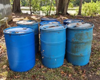 Plastic Barrells 