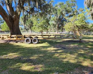 Gooseneck  Hay Van Trailer