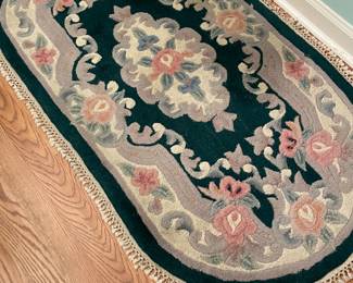 One of several small rugs