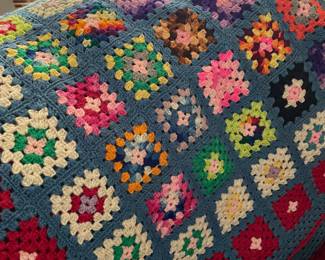 Nice granny square afghan
