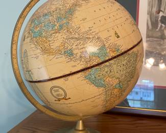 Vintage globe