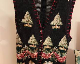 Christmas sweater vest