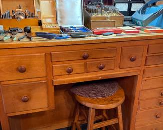 Jewelers work bench