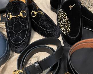 Gucci, Hermès, Giuseppe Zanotti
Men's size 10