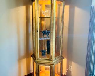 Super Cool Golden Weiman Furniture corner hutch