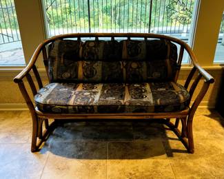 Rattan Loveseat