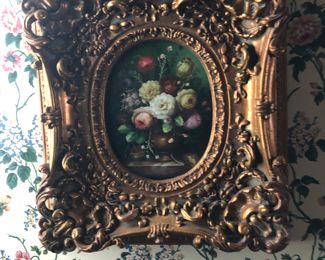 Ornate antique frame