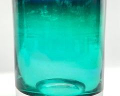 Kosta Boda 411743 Turquoise Blue OmbrŽ Art Glass Vases
