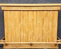 Fantastic Vintage Bamboo Rattan Art Deco Bar
