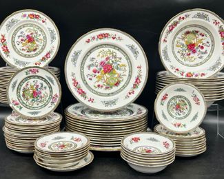 Fine Majesty the Queen China Potters Paragon Tree Of Kashmir Bone China Dinner Plates, Large Plate/Platter, Salad Plates, Soup Bowls, Saucers, Mini Bowls, and More
