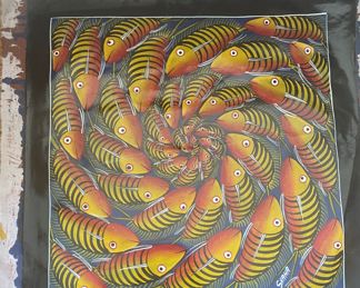 Tinga Tina on canvas , SHAHA artist 