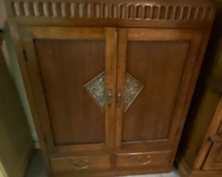 Asian Inspired Cabinet