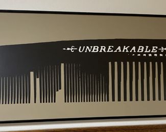 "UNBREAKABLE" Wall Art