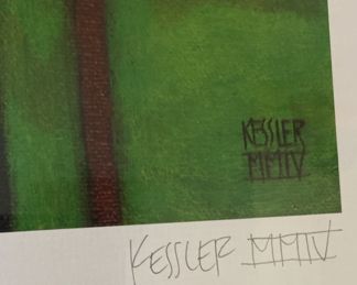 artist signature Daniel Kessler MMIV (2004)