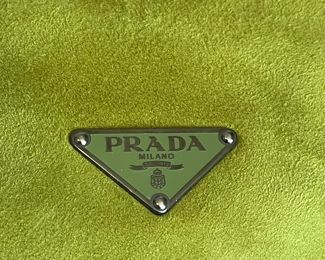 Suede Prada handbag original 
$375.