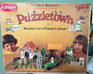 Playskool Richard Scarry's Puzzletown Set B