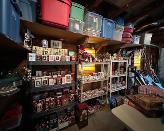 Hallmark Ornaments; Christmas Decor and TOTES