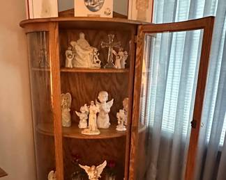 Curio Cabinet; Angels; Lenox Angels; Seraphin Classics Angels