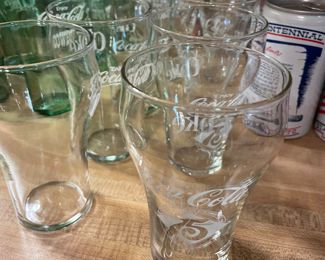 Coca-Cola 75th Anniversary glasses