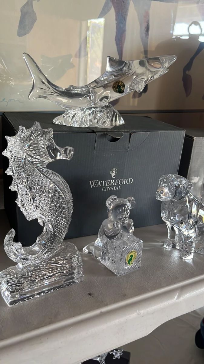 Waterford Crystal Seahorse Figurine and more