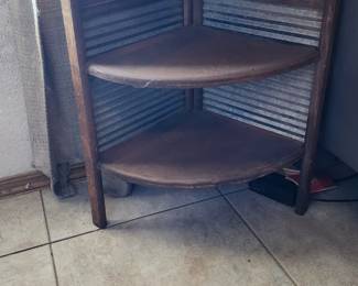 Washboard Side Table