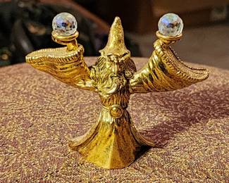 Vintage Spoontiques Wizard W/ Crystal Balls