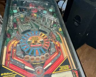 VINTAGE WILLIAMS HIGH-SPEED AUTO PINBALL GAME - WORKING CONDITION