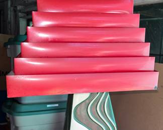 UNUSUAL MCM - MID CENTURY MODERN METAL TABLE LAMP