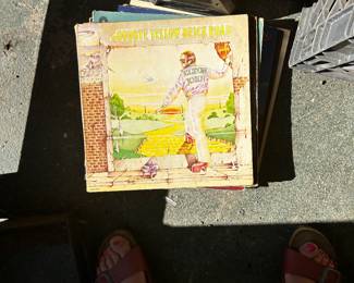 VINTAGE VINYLS / RECORDS…ELTON JOHN, etc.